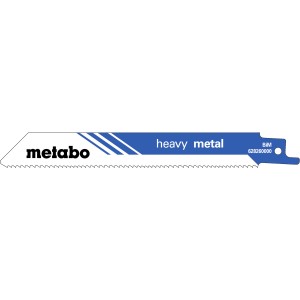 5 пилкових полотен для шабельних пилок «heavy metal», 150 x 1,25 мм (628260000)