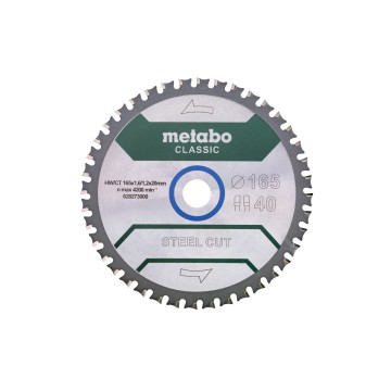 Пилкове полотно «steel cut/sandwich panel — classic», 165x20 Z40 FZ/FA 4° (628273000)