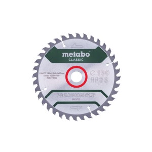 Пилкове полотно "precision cut wood - classic", 160x20 Z36 WZ 10° (628278000)