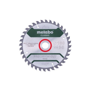 Пилкове полотно "precision cut wood - classic", 160x20 Z36 WZ 10° (628278000)