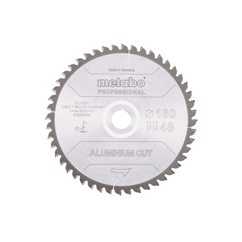Пилкове полотно «aluminium cut - professional», 160x20 Z48 FZ/TZ 5°neg (628288000)