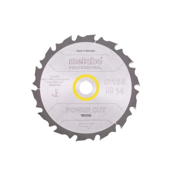 Пилкове полотно «power cut wood - professional», 165x20 Z14 FZ/FA 10° (628292000)