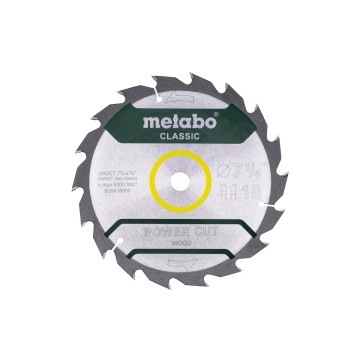 Пилкове полотно «power cut wood — classic», 7,25 x 0,625, Z18 WZ 5° /B (628418000)