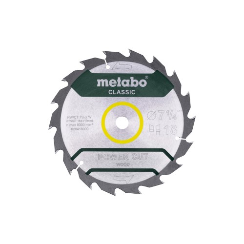 Пилкове полотно «power cut wood — classic», 7,25 x 0,625, Z18 WZ 5° /B (628418000)