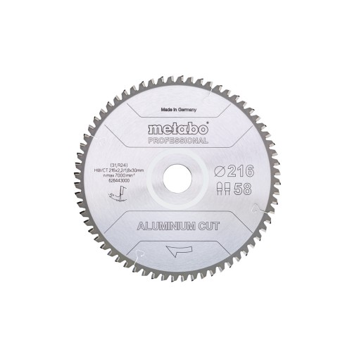 Пилкове полотно «aluminium cut - professional», 216x30 Z58 FZ/TZ 5°neg (628443000)