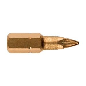3 інструментальні насадки Pozidriv PZ 2/ 25 мм, алмазне напилення (628504000)