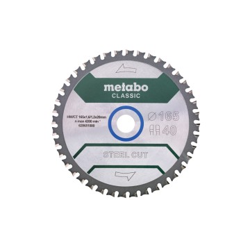 Пилкове полотно «steel cut/sandwich panel — classic», 165x20 Z40 FZ/FA 4° /B (628651000)