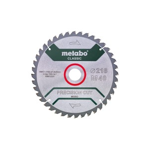 Пилкове полотно «precision cut wood - classic», 216x30 Z40 WZ 5°neg /B (628652000)