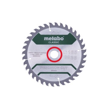 Пилкове полотно «precision cut wood - classic», 165x20 Z36 WZ 15° /B (628662000)