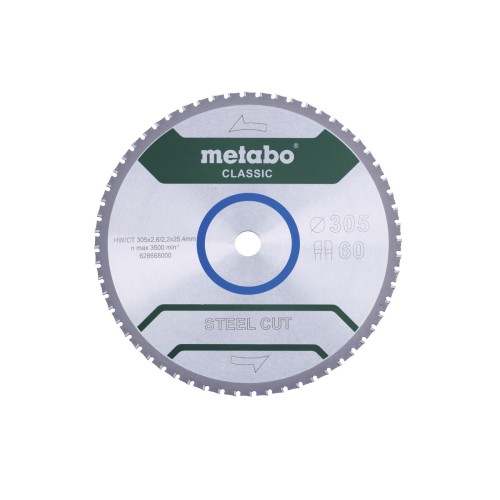 Пилкове полотно «steel cut — classic», 305x25,4 Z60 FZ/FA 4° (628668000)