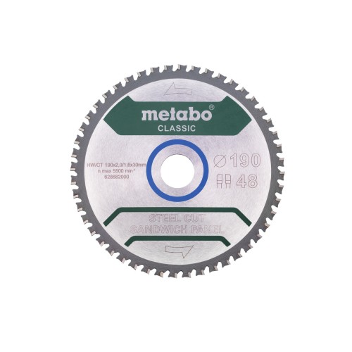 Пилкове полотно «steel cut/sandwich panel — classic», 190x30 Z48 FZ/FA 4° /B (628684000)