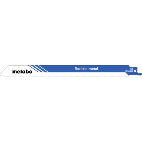2 пилкових полотна для шабельних пилок «flexible metal», 225 x 0,9 мм (631095000)