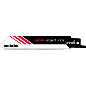 2 пилкових полотна для шабельних пилок «expert inox», 115/ 1,25 мм (631817000)