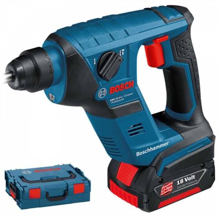 Акумуляторний перфоратор BOSCH GBH 18 V-LI Compact (0611905303) Акумуляторний перфоратор BOSCH GBH 18 V-LI Compact (0611905303)