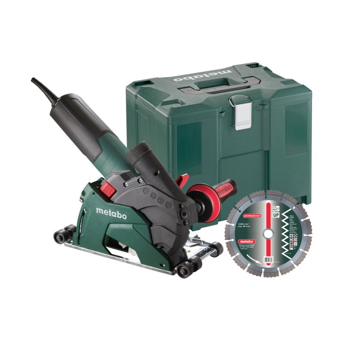 Кутова шліфмашина METABO W 12-125 HD Set CED (600408500) Кутова шліфмашина METABO W 12-125 HD Set CED (600408500)