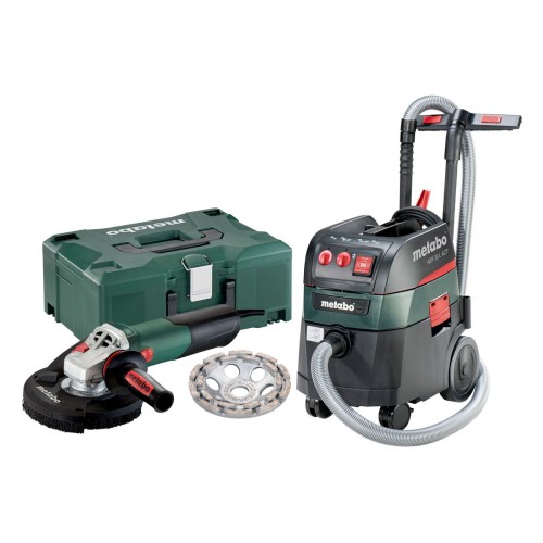 Кутова шліфмашина METABO WE 15-125 HD Set GED + ASR 35 L ACP (690893000)