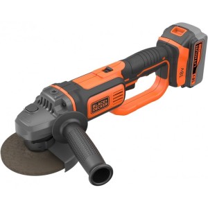 Акумуляторна кутова шліфмашина BLACK+DECKER BCG720M1