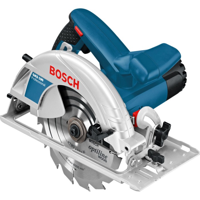 Дискова ручна пила BOSCH GKS 190 Professional (0601623000) Дискова ручна пила BOSCH GKS 190 Professional (0601623000)