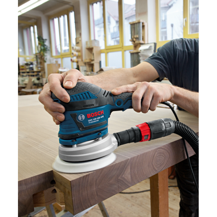 Кутова шліфмашина BOSCH GEX 125-150 AVE (060137B102) Кутова шліфмашина BOSCH GEX 125-150 AVE (060137B102)