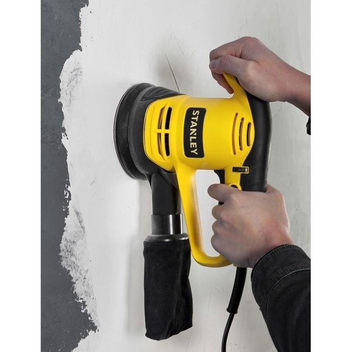 Ексцентрикова шліфувальна машина STANLEY SRS480-RU Ексцентрикова шліфувальна машина STANLEY SRS480-RU