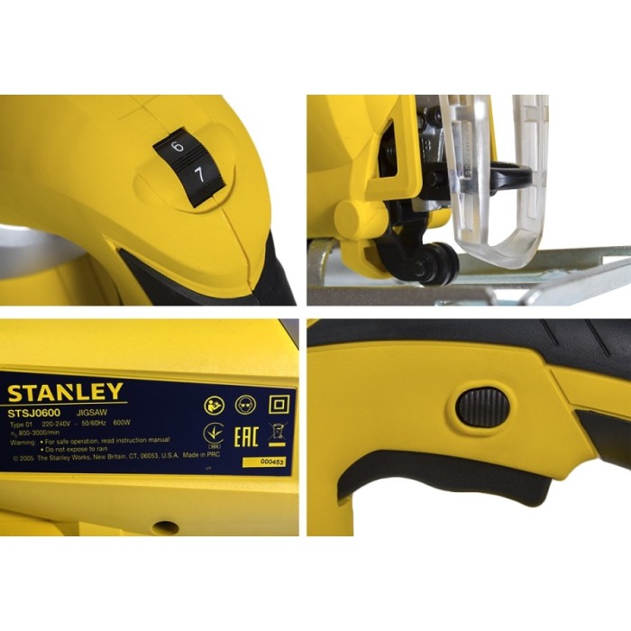 Електричний лобзик STANLEY STSJ0600 Електричний лобзик STANLEY STSJ0600