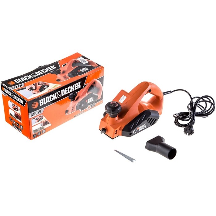 Рубанок мережевий BLACK+DECKER KW712KA Рубанок мережевий BLACK+DECKER KW712KA