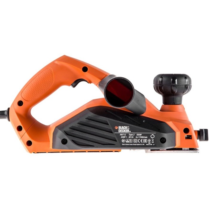 Рубанок мережевий BLACK+DECKER KW712KA Рубанок мережевий BLACK+DECKER KW712KA