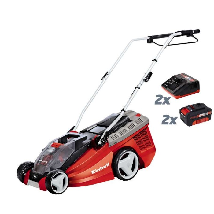 Акумуляторна газонокосарка EINHELL GE-CM 43 Li M Kit (3413130) Акумуляторна газонокосарка EINHELL GE-CM 43 Li M Kit (3413130)