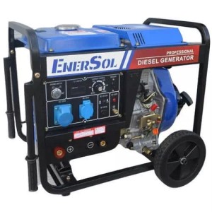 Генератор дизельний EnerSol SWD-7EB (зі зварювальним модулем)