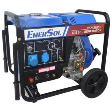 Генератор дизельний EnerSol SWD-7EB (зі зварювальним модулем)