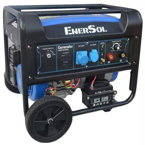 Генератор бензиновий EnerSol SWG-7EB (зі зварювальним модулем)