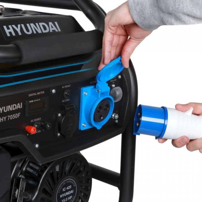 Генератор бензиновий HYUNDAI HHY 7050F Генератор бензиновий HYUNDAI HHY 7050F