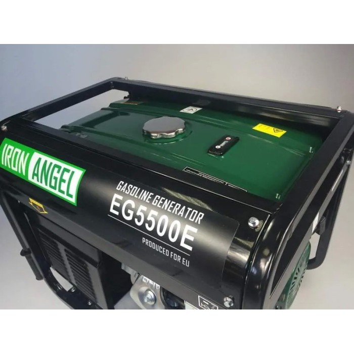 Генератор бензиновий IRON ANGEL EG 5500 E Генератор бензиновий IRON ANGEL EG 5500 E