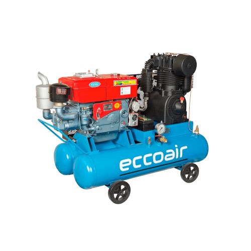 Поршневий компресор DALGAKIRAN EccoAir D1.6/1.0 з дизельним приводом