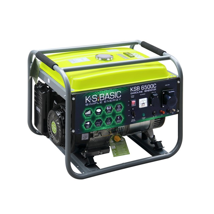 Бензиновий генератор «K&S BASIC» KSB 6500C Бензиновий генератор «K&S BASIC» KSB 6500C