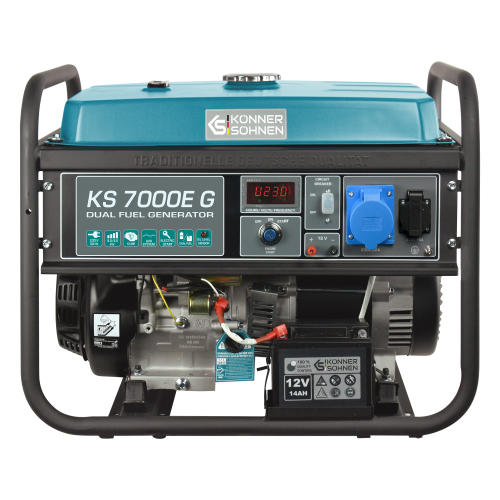 Генератор газобензиновий «Könner & Söhnen» KS 7000E G