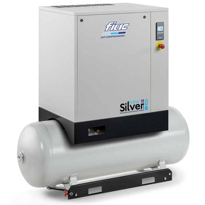 Компресор гвинтовий NEW SILVER 20 500 10 400/50CE (10 БАР-1677 л/хв) FIAC Компресор гвинтовий NEW SILVER 20 500 10 400/50CE (10 БАР-1677 л/хв) FIAC