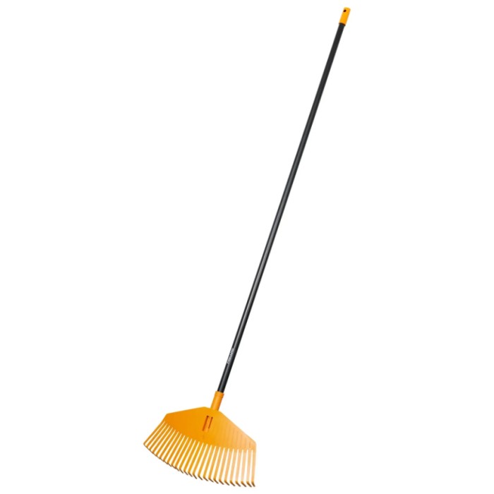 Граблі великі для листя FISKARS М помаранчеві Граблі великі для листя FISKARS М помаранчеві