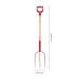Вила для силосу 3 зубні FISKARS Classic U-Grip FSC