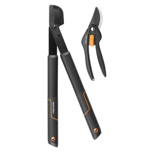 Набір садовий FISKARS (сучкоріз SingleStep S L28 та секатор площинний SingleStep P26 (1057760)