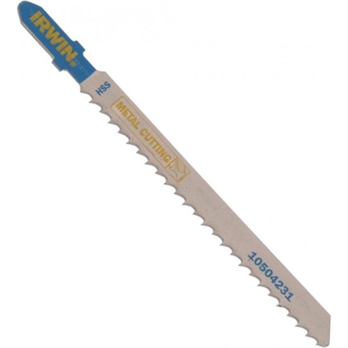 Пилка для лобзика по металу T127D 5шт., IRWIN