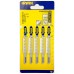 Пилка для лобзика по металу IWN BJSB 5PK T118G