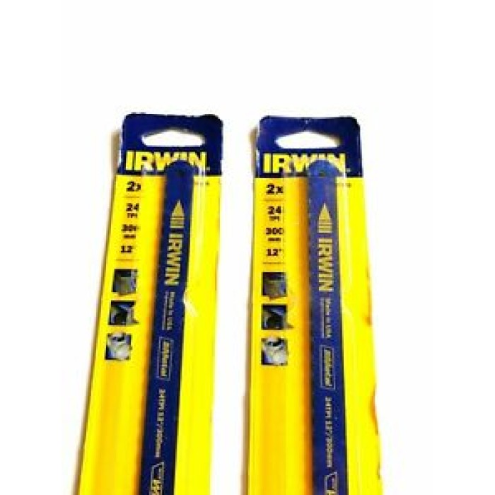 Полотно для ножівки по металу WeldTec 24T 300мм 2шт, IRWIN Полотно для ножівки по металу WeldTec 24T 300мм 2шт, IRWIN