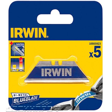 Леза биметалеві безпечні, 5 шт, IRWIN