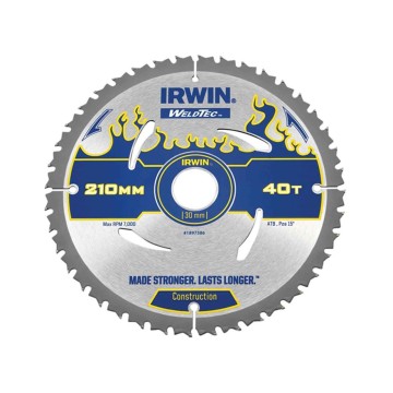 Диск для пили по деревоматеріалам IR WT CSB 210MM/40T