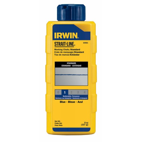 Крейда для розмітки синя 8 унцій/227г, IRWIN