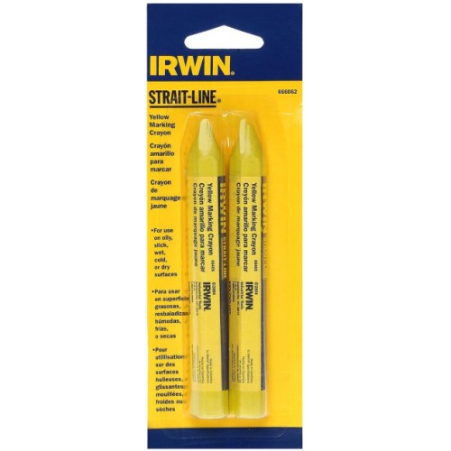 Крейда для розмітки (олівець) жовтий IRWIN