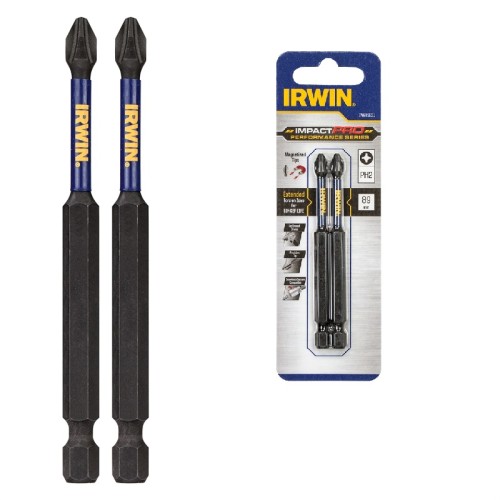 Біта IMPACT PRO PERF 89MM PH2 2PK 2шт.
