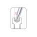Набір Torx 9 одиниць (Т10-Т50) з отвором Г-подібні подовжені в холдері
