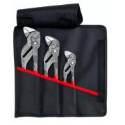 Набір ключів-плоскогубців (3шт.) Knipex в сумці-розгортці
